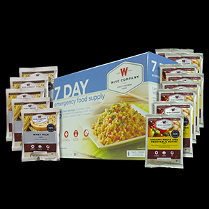 7 Day Wise Emergency Survival Freeze Dried Food Supply for 1 Person