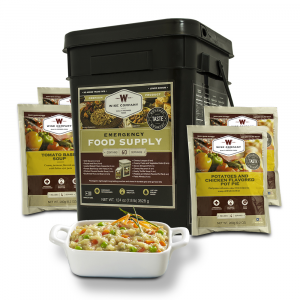 60 Serving Bucket of Wise Company's Emergency Survival Freeze Dried Food Entr_es