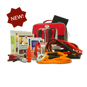 Wise Car Vehicle Emergency Survival Kit with Jumper Cables